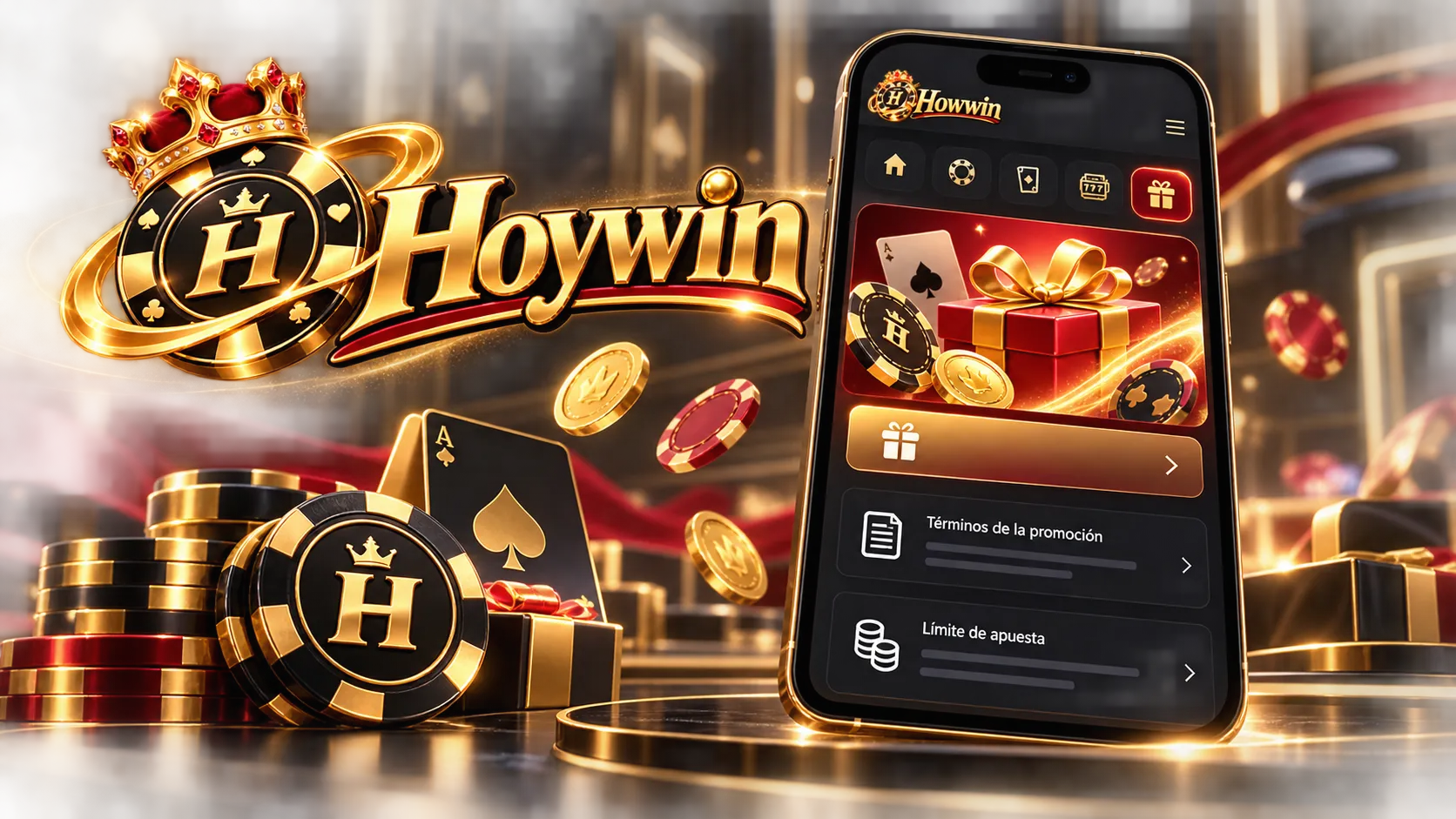 Interfaz móvil de una promoción con sus condiciones y límite de apuesta